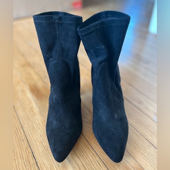 a new day Shoes - A New Day Black Suede Sock Booties
